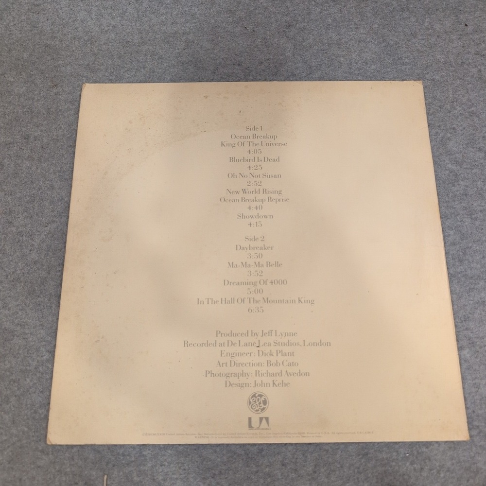 Electric Light Orchestra On The Third Day Vinyl LP Jeff Lynne ELO UA Records - Picture 2 of 2